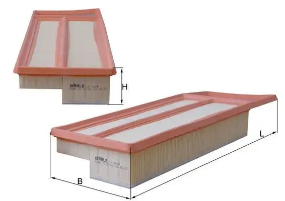 MAHLE LX3465 Hava Filtresi resmi