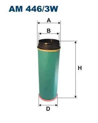 FILTRON AM446/3W Hava Filtresi resmi