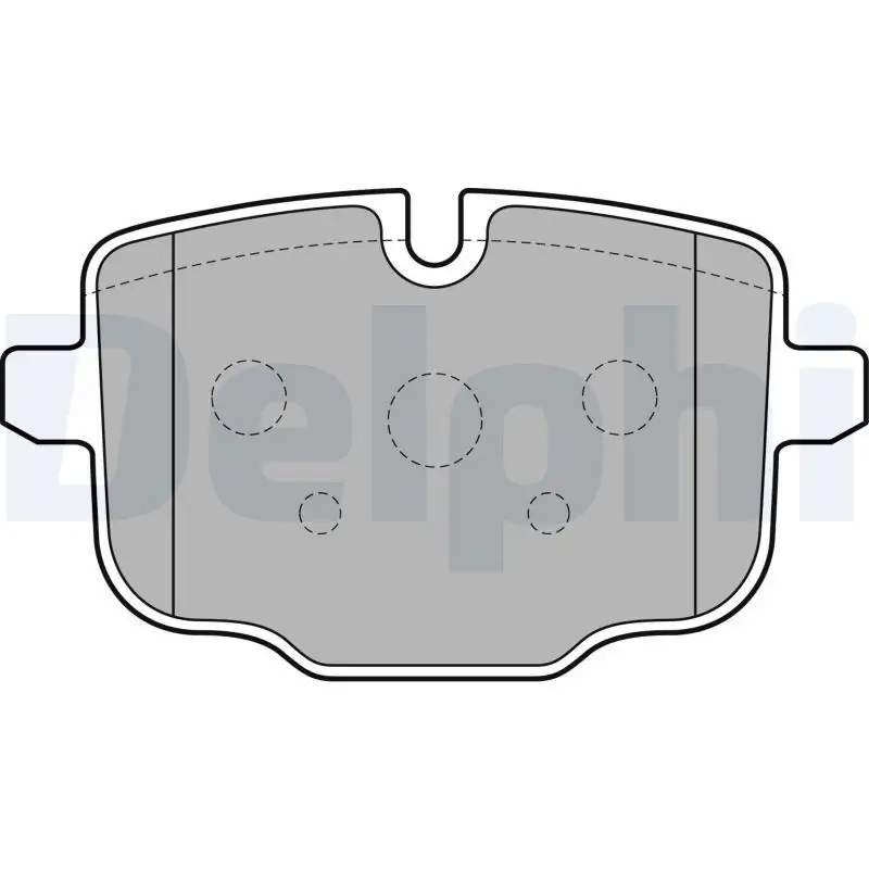 DELPHI LP2246 Arka Fren Balatası resmi