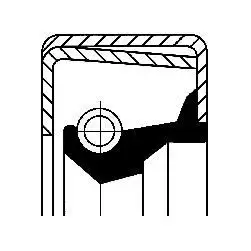 CORTECO 01032338B (82032338) Diferansiyel Keçesi A0139977145 resmi