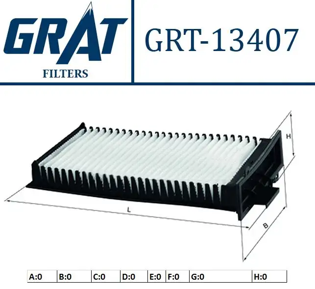 GRAT 13407 Polen Filtresi 6447HT resmi