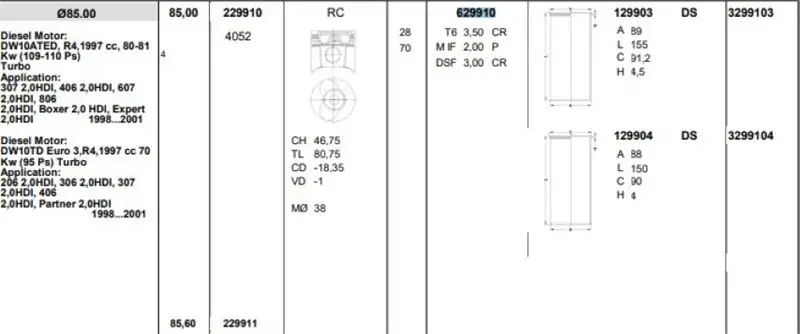 KONEKS 629910 Motor Segmanı (STD) resmi