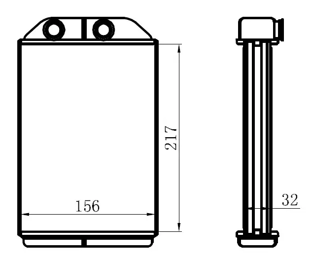 ORIS KAU001032 Kalorifer Radyatörü 4B1819031 resmi
