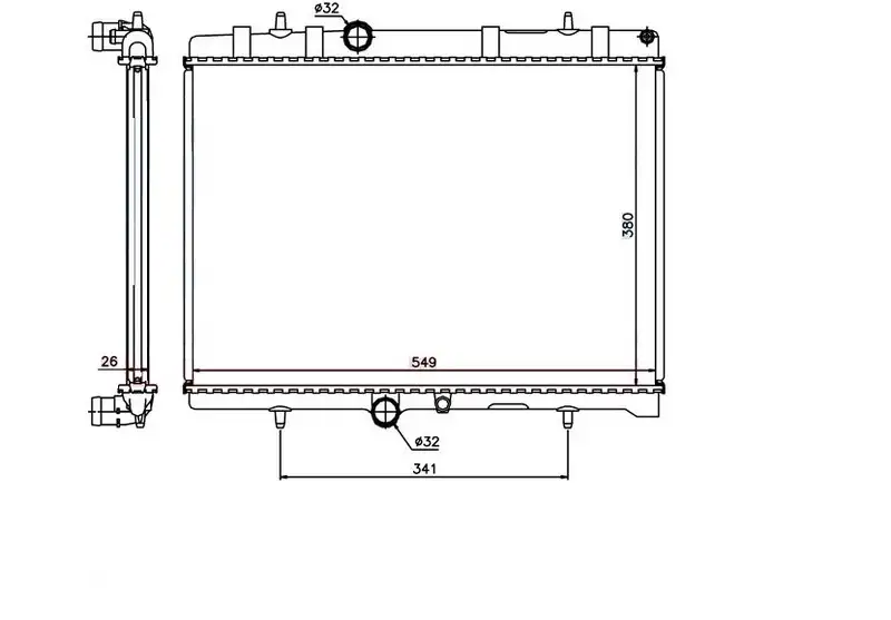 ORIS BPE050022 Radyatör 1330F5 resmi