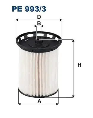 FILTRON PE993/3 Yakıt Filtresi resmi