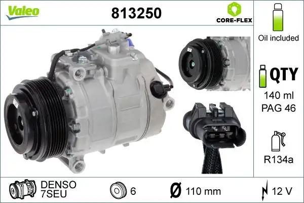 VALEO 813250 Klima Kompresörü resmi