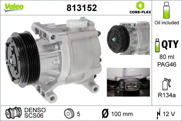 VALEO 813152 Klima Kompresörü 52060460 resmi