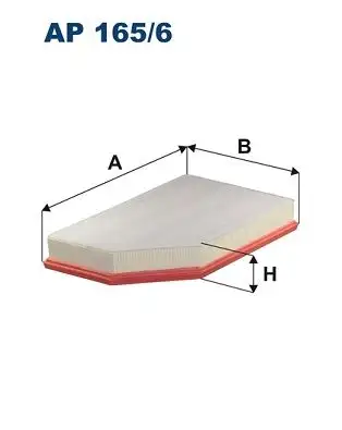 FILTRON AP165/6 Hava Filtresi 31370161 resmi