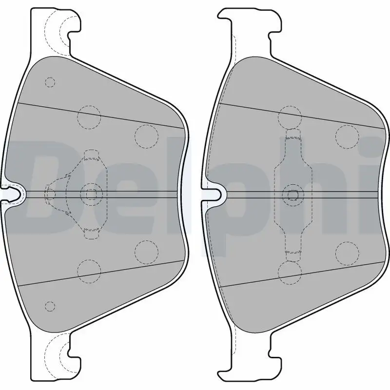 DELPHI LP2210 Ön Fren Balatası resmi