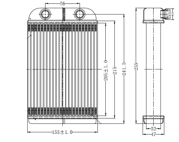 ORIS KFI014032 Kalorifer Radyatörü 46723450 resmi
