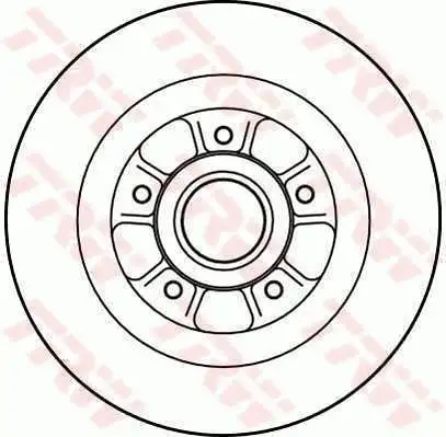 TRW DF4227 Arka Fren Diski resmi