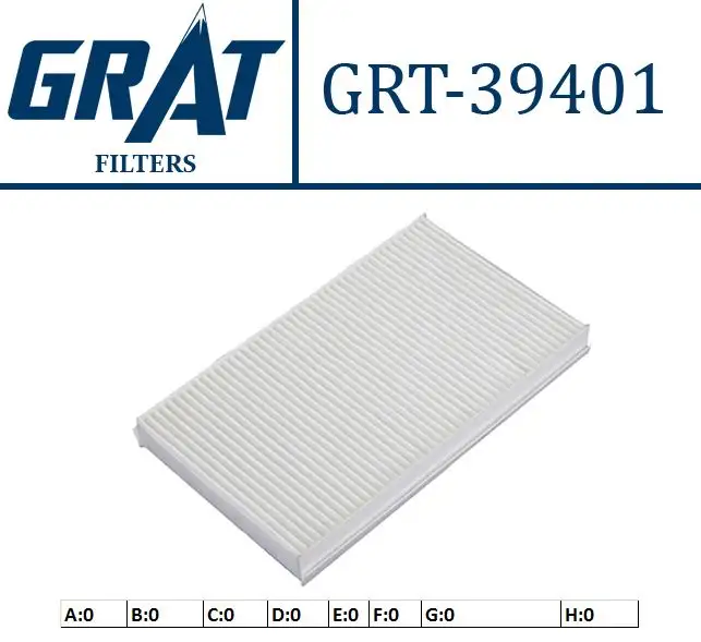 GRAT 39401 Polen Filtresi JKR500010 resmi
