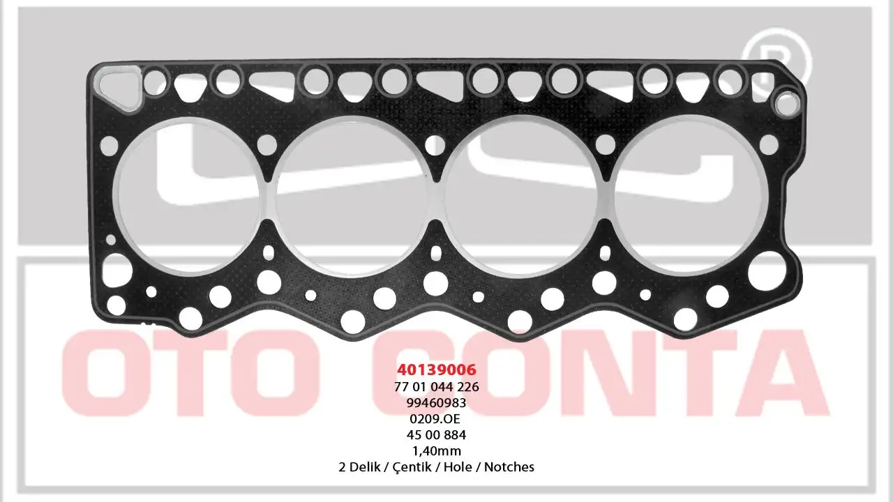 OTOCONTA 40139006 Silindir Kapak Contası resmi