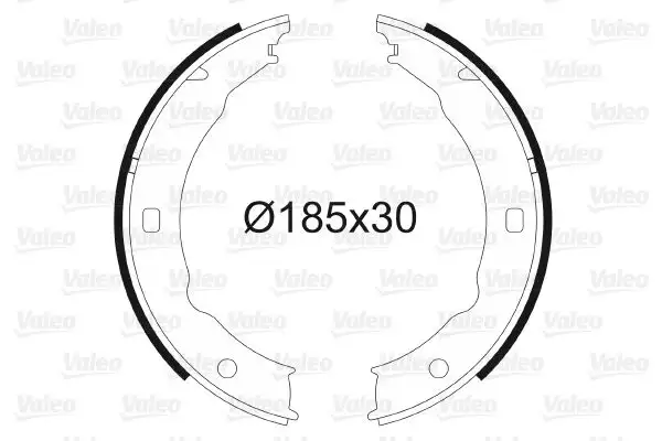 VALEO 564018 El Fren Balatası 4241K4 resmi