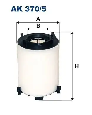 FILTRON AK370/5 Hava Filtresi 1K0129620C resmi