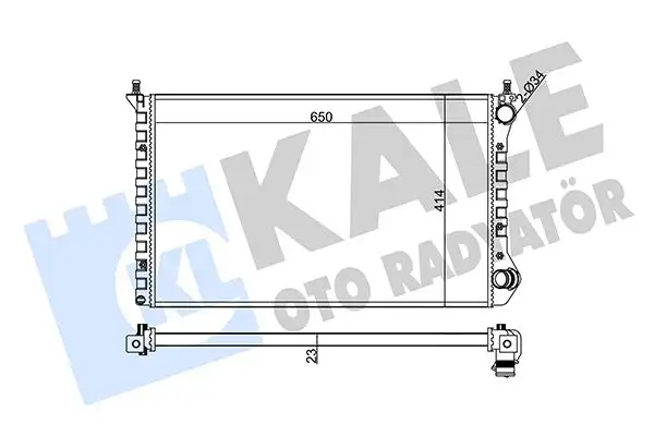 KALE 346110 Radyatör resmi
