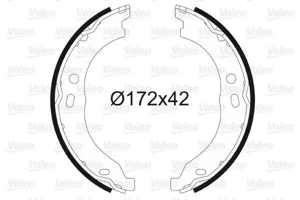 VALEO 564171 El Fren Balatası 77364023 resmi