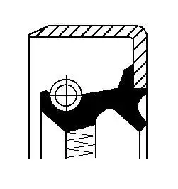 CORTECO 12014351B (82014351) Yağ Keçesi resmi