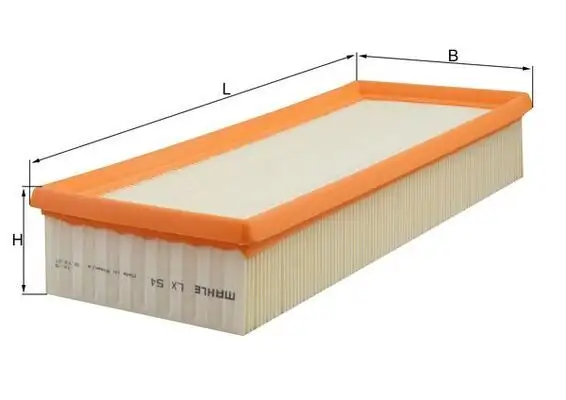 MAHLE LX54 Hava Filtresi resmi