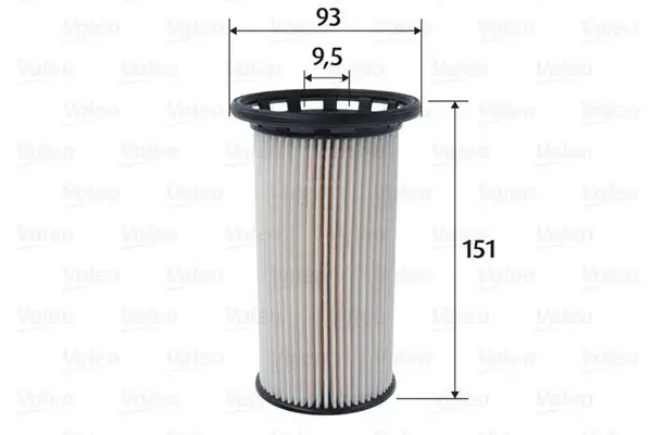 VALEO 587095 Yakıt Filtresi resmi