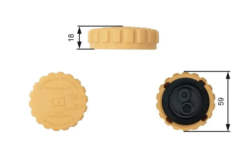 GATES RC201 Yedek Su Depo Kapağı resmi