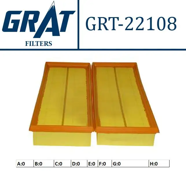 GRAT 22108 Hava Filtresi A1120940004 resmi