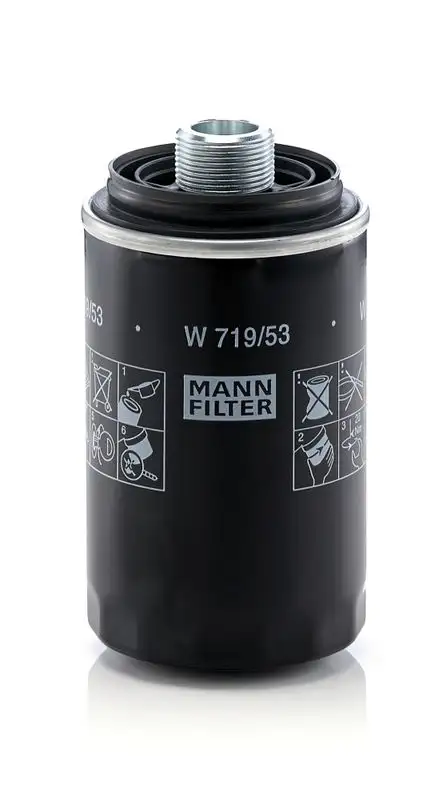 MANN W719/53 Yağ Filtresi 06J115403R resmi
