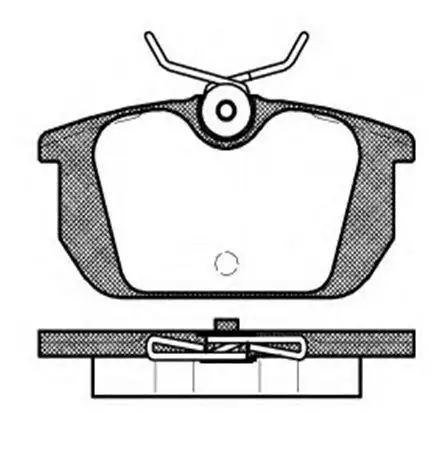 MGA 55114 Arka Fren Balatası 9945822 resmi