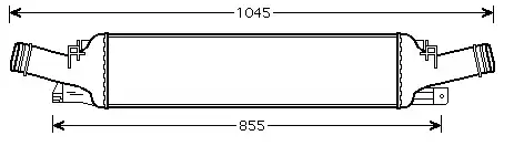 ORIS IAU003064 Turbo Radyatörü 8K0145805L resmi