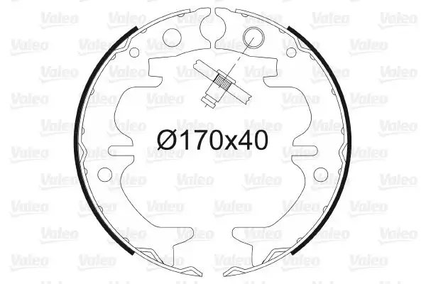 VALEO 564179 El Fren Balatası 4655033010 resmi