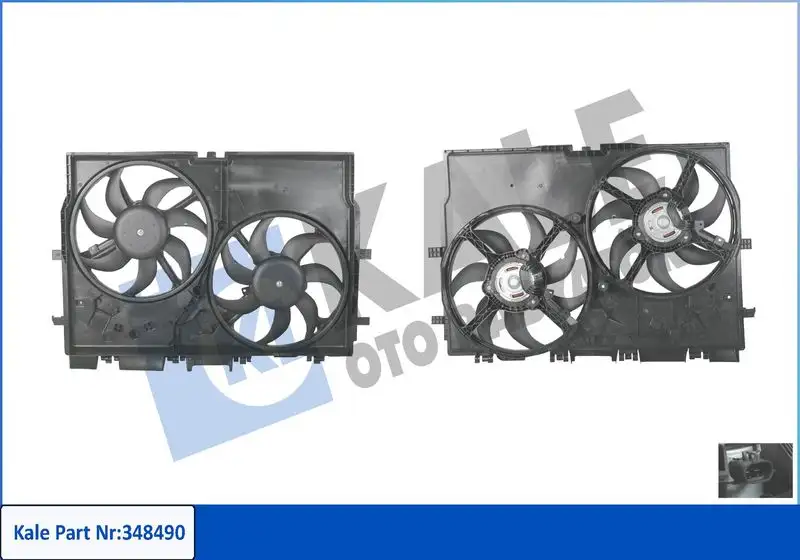 KALE 348490 Fan Motoru 1358009080 resmi
