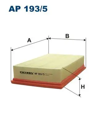 FILTRON AP193/5 Hava Filtresi AJ82766 resmi