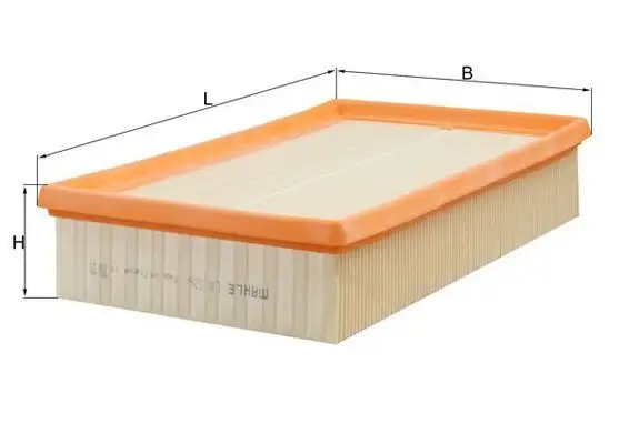 MAHLE LX526 Hava Filtresi A1110940004 resmi