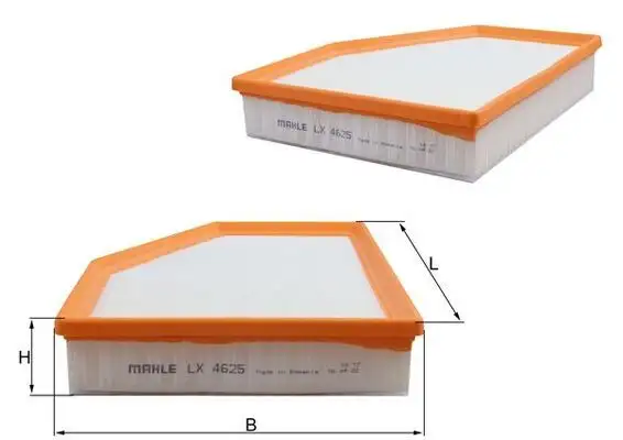 MAHLE LX4625 Hava Filtresi 13718577171 resmi