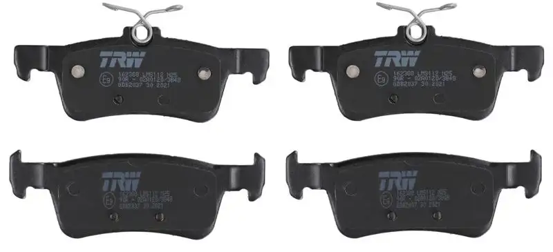 TRW GDB2037 Arka Fren Balatası 1612910380 resmi