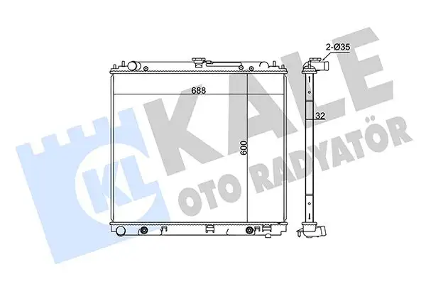 KALE 370600 Radyatör resmi