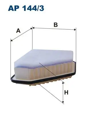 FILTRON AP144/3 Hava Filtresi 1780126020 resmi