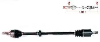 IOTO 10301-20508 Ön Aks (Sağ) 44305SNA000 resmi