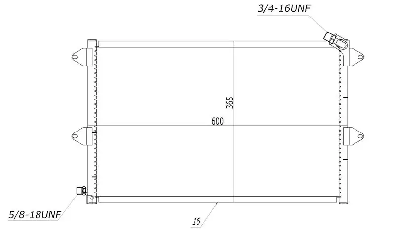 MGA 82275 Klima Radyatörü 6K0820413A resmi