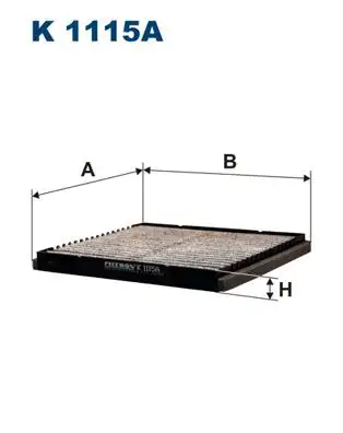 FILTRON K1115A Polen Filtresi (Karbonlu) 30883952 resmi