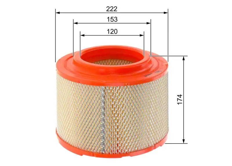 BOSCH 09864B0013 Hava Filtresi resmi
