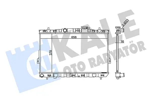 KALE 369200 Radyatör resmi