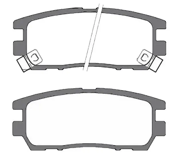 MGA 55594 Arka Fren Balatası MR389572 resmi