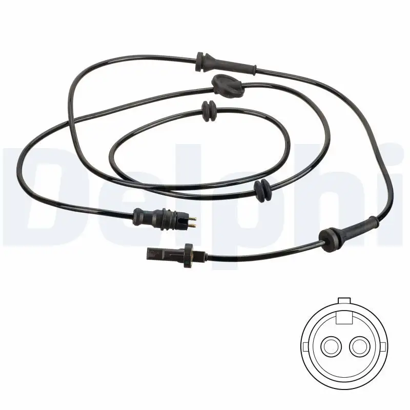 DELPHI SS20827 ABS Hız Sensörü (Arka) 46814966 resmi