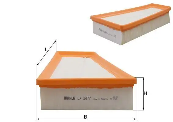 MAHLE LX3477 Hava Filtresi A2700940004 resmi