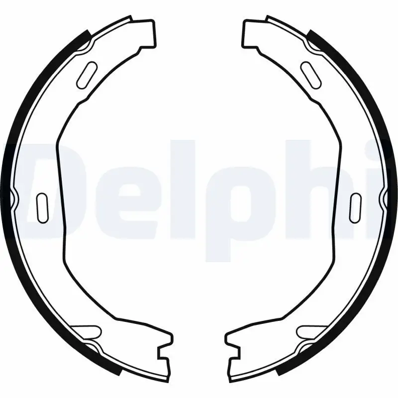 DELPHI LS2006 El Fren Balatası A0044208620 resmi
