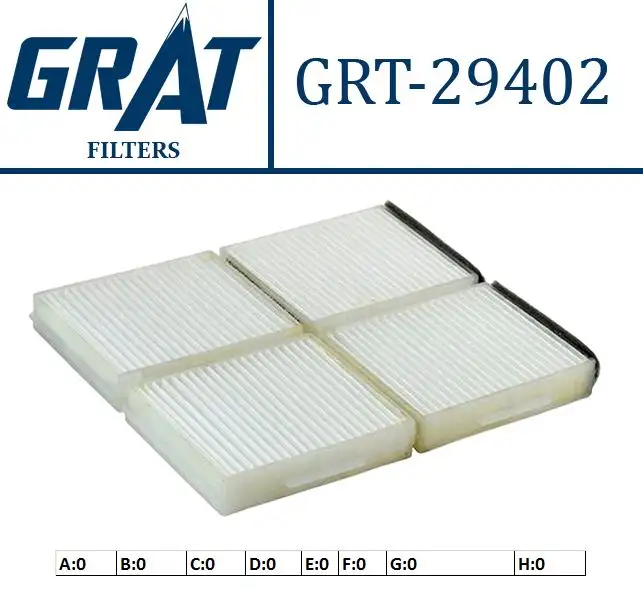 GRAT 29402 Polen Filtresi GE6T61J6X9B resmi