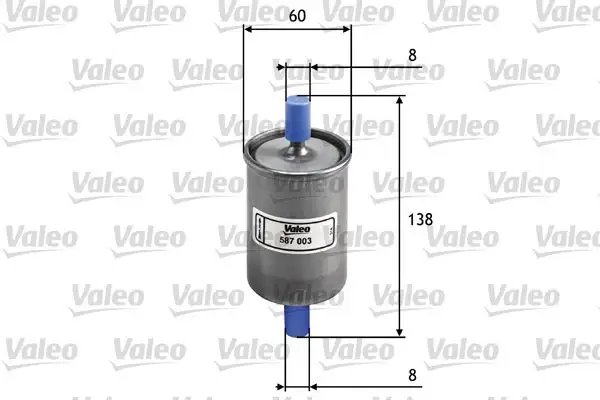 VALEO 587003 Yakıt Filtresi resmi