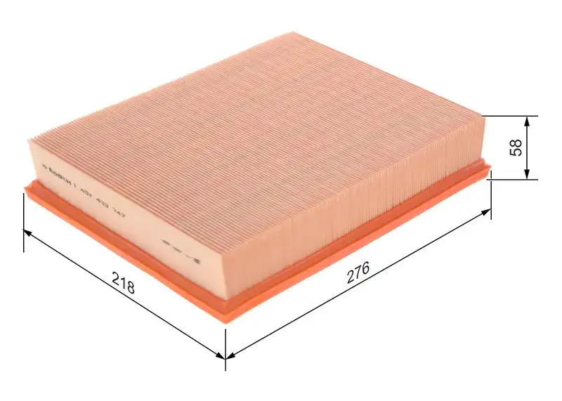 BOSCH 1457433747 Hava Filtresi 074129620A resmi