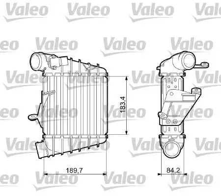 VALEO 817556 Turbo Radyatörü 6Q0145805A resmi